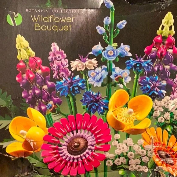πΊ Lego WILDFLOWER π BOUQUET BOTANICAL COLLECTION BOX DENTED πΌ DAISY πΊ - Picture 1 of 16